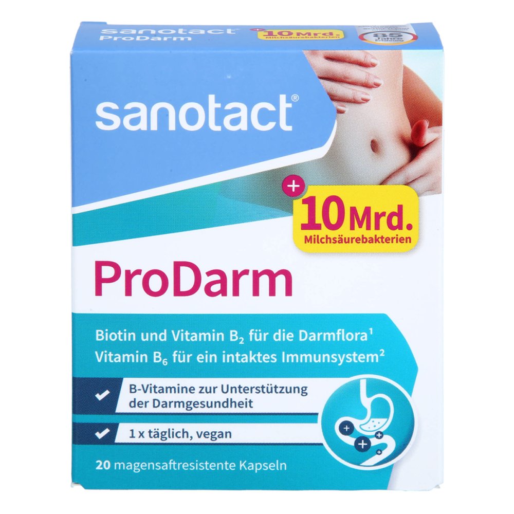 sanotact GmbH Sanotact Prodarm Magensaftresistente Hartkapseln 18707993