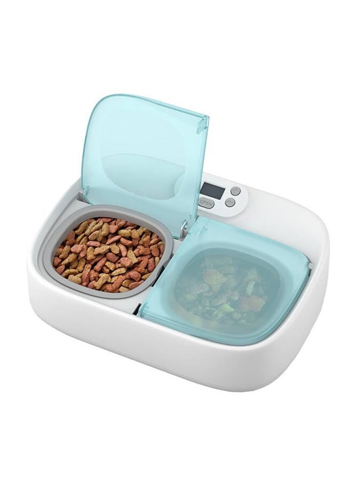Petoneer Zwei-Mahlzeiten Futterautomat Smart Bowl mit Kühlung