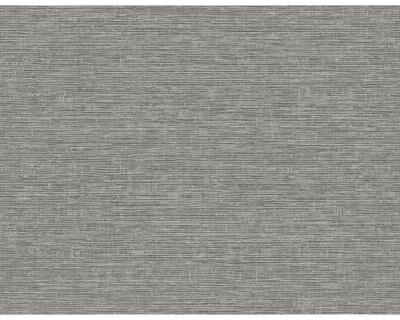 A-Street Prints Tiverton Charcoal Faux Grasscloth Wallpaper