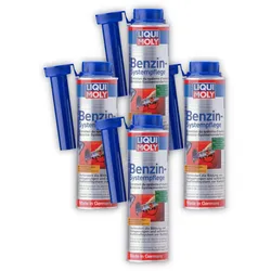 4x Additiv LIQUI MOLY 5108 Benzin-Systempflege Zusatz Kraftstoff Pflege 300ml