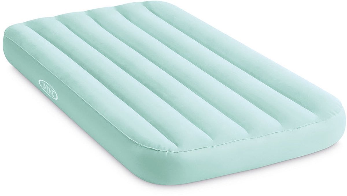 Intex Cozy Kids Luchtbed Blauw - 1 Persoons Opblaasbaar Luchtbed - 190 x 80 cm