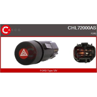 CASCO Warnblinkschalter CHL72000AS für Ford