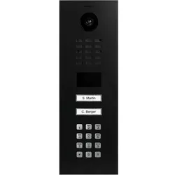 DoorBird D2102KV IP Video Türsprechanlage – Graphitschwarz