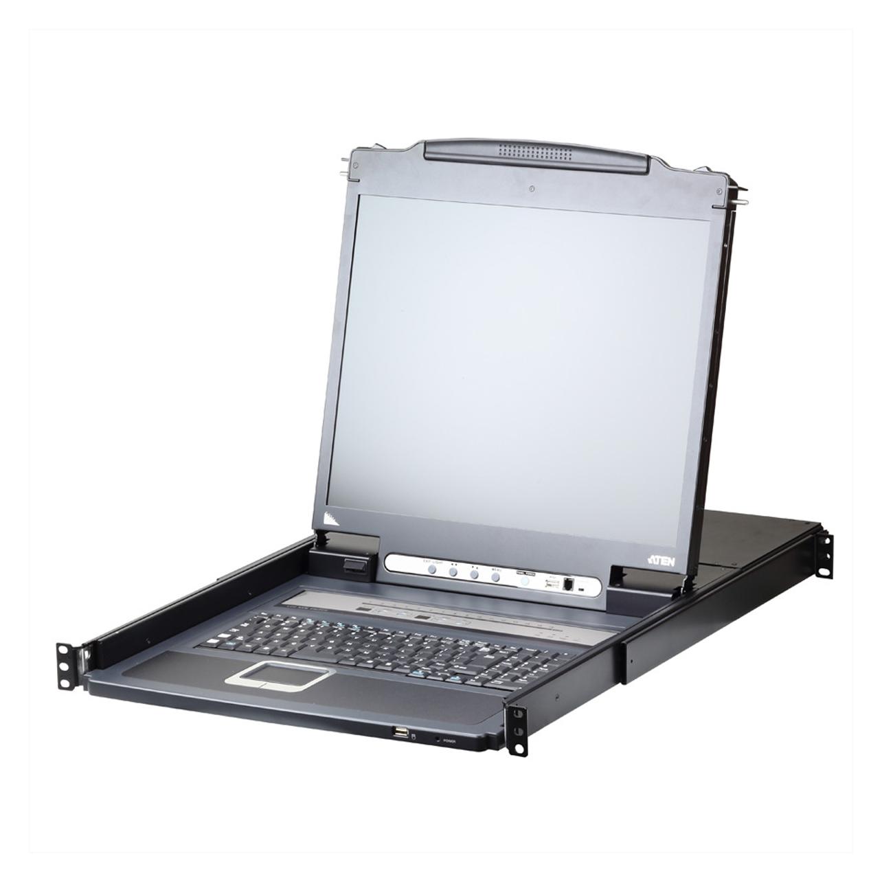Aten CL5716IN FR KVM over IP Switch 16-Port 19"-LCD (PS/2-USB VGA) FR-Layout (CL5716iN F)
