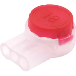 QUAD 2003C238 - Einzeladerverbinder, Gel-gefüllt, Rot, 0.4 - 0.9 mm, 100 Stk.