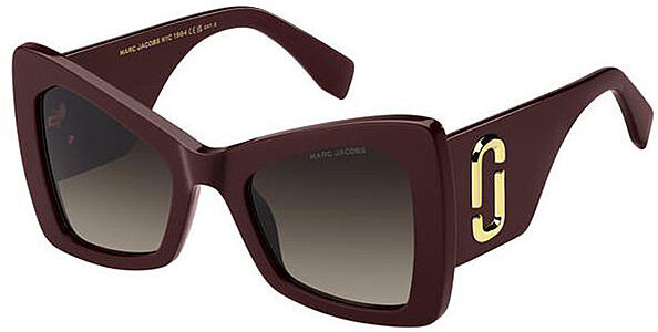 JACOBS Sonnenbrille MARC 761/S/52 dunkelrot EG