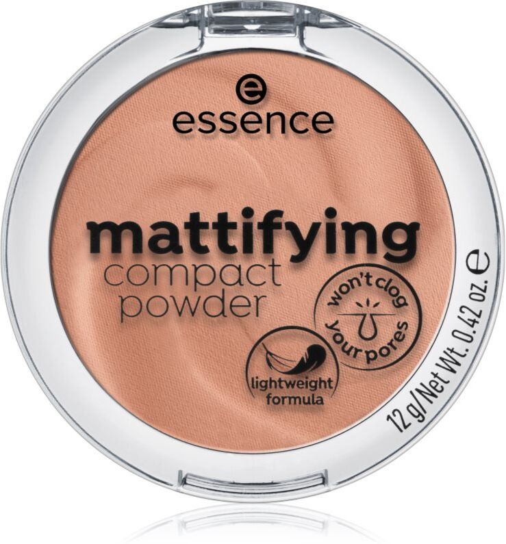 essence Mattifying compact powder with matt effect shade 02 12 g