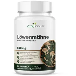 VitaSanum® Löwenmähne – 1 Kapsel Tagesportion