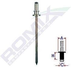 ROMIX 15041 Rivet