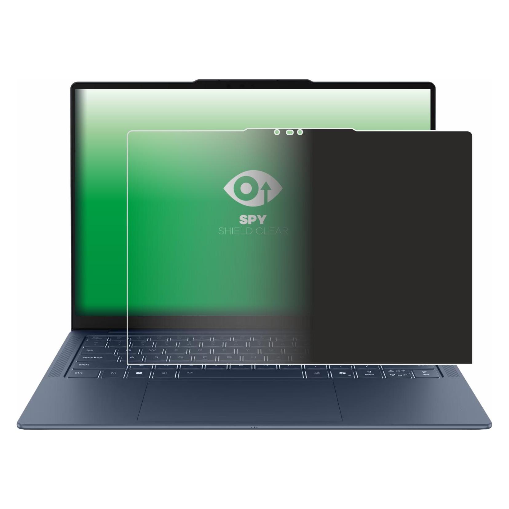 upscreen Sichtschutzfolie für Lenovo Yoga Slim 7x Gen 11 14" Anti-Spy Privacy Folie Blaulicht-Schutz (14") (3562751)