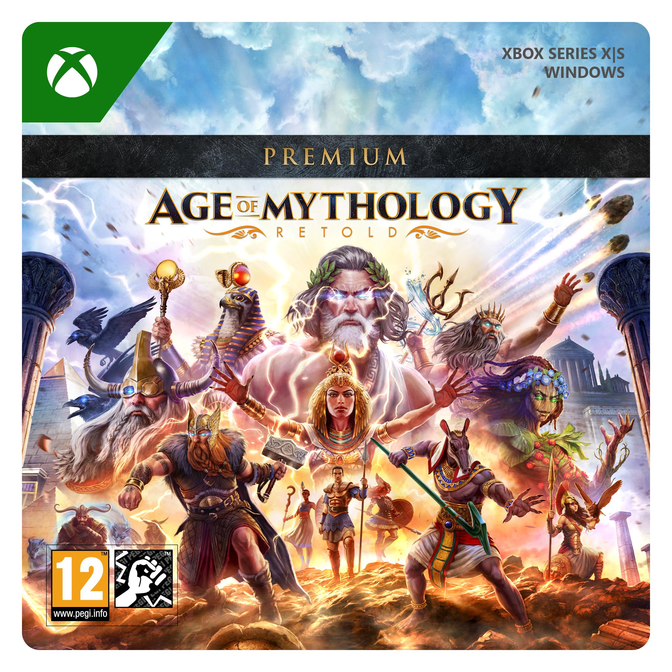 Microsoft Age of Mythology: Retold - Premium Edition (Xbox One S, Xbox One X, Xbox Series S, Xbox Series X) (G7Q-00316)