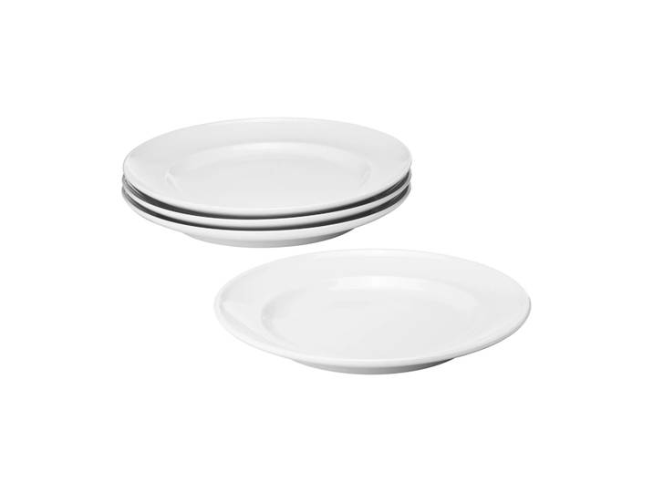 Georg Jensen Assiette à dessert Koppel Ø16 cm lot de 4 Blanc