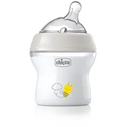 Chicco Natural Feeling Babyflasche, 150 ml, langsamer Fluss