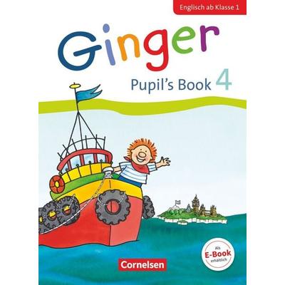 Ginger - Lehr- und Lernmaterial für den früh beginnenden Englischunterricht - Early Start Edition - Ausgabe 2016 - 4. Schuljahr, Taschenbuch von