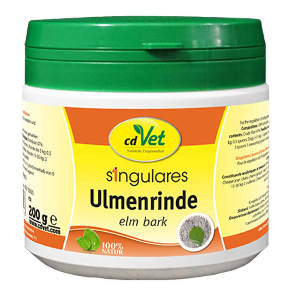 Singulares Ulmenrinde Einzelfutterm.f.Hunde/Katzen 200 g Pulver