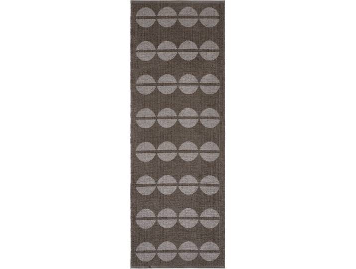 HORREDSMATTAN Outdoor-Teppich Bastian Brown Tupfenmuster Phthalatfreies PVC 90 Prozent, Polyester 10 Prozent 70 x 400 cm - Material: Phthalatfreies