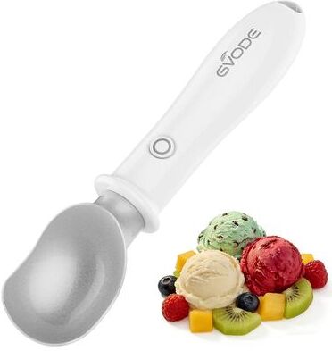 GVODE Electric Heated Ice Cream Scoop Rechargeable Dual Temperature Non Stick