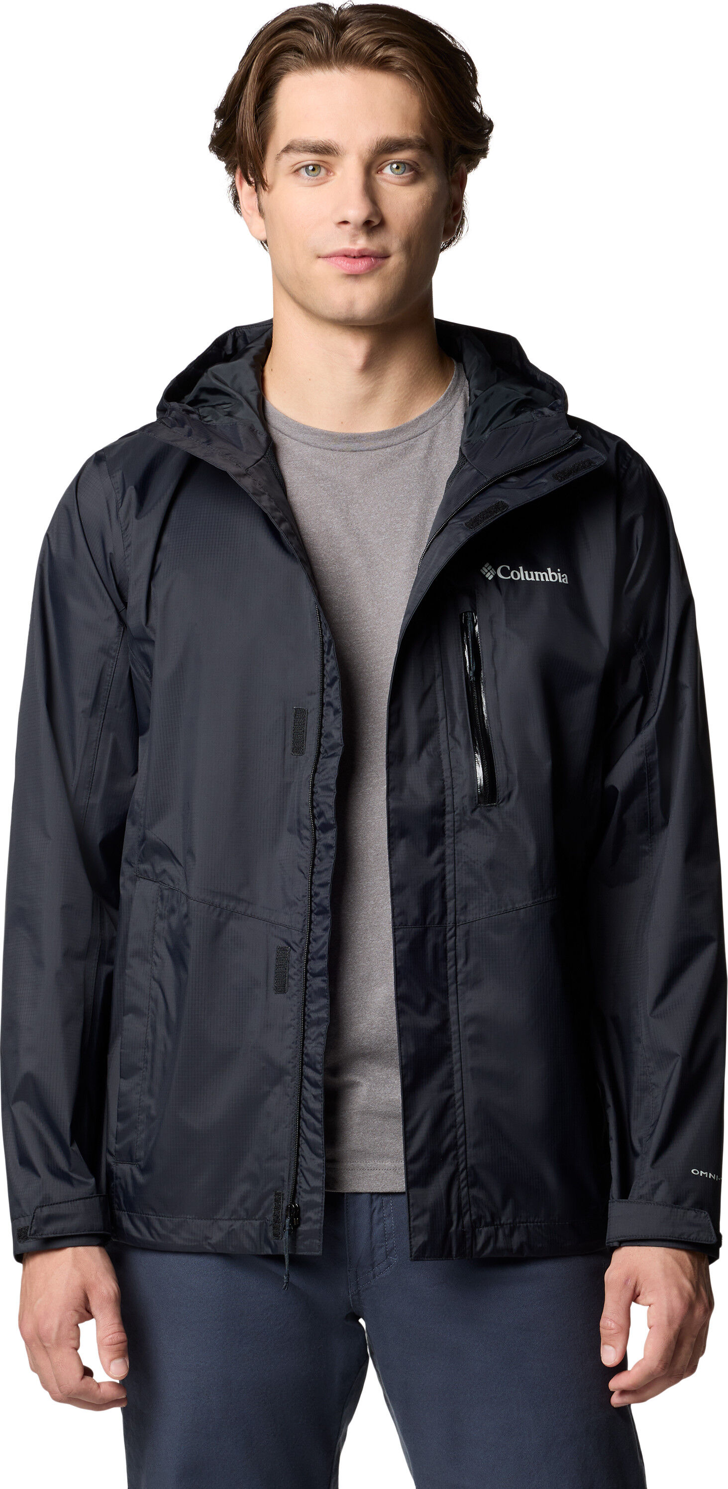 Columbia Men's Pouring Adventure III Jacket  Black M