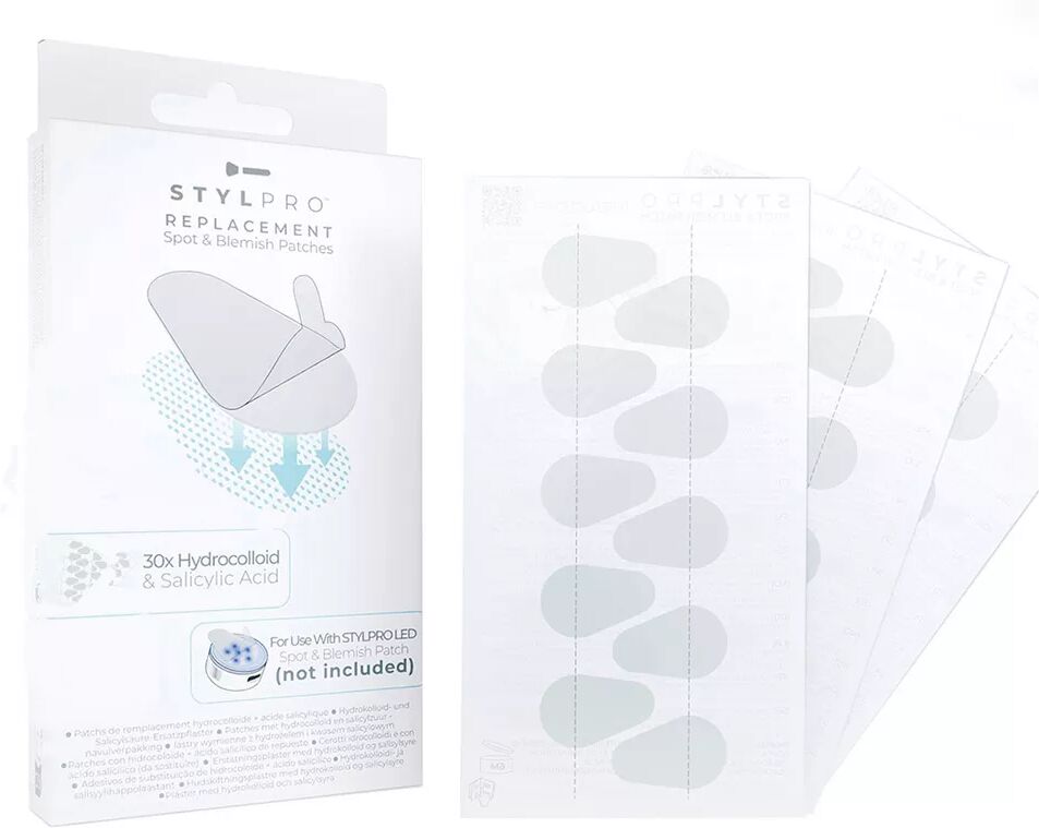 STYLPRO - Hydrokolloid- und  Salicylsäure-Ersatzpflaster, 30 Stück
