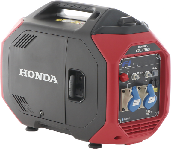 Honda EU32i - Inverter-Stromerzeuger Bluetooth 3.2 kW - Dauerleistung  2.6 kW - 230V