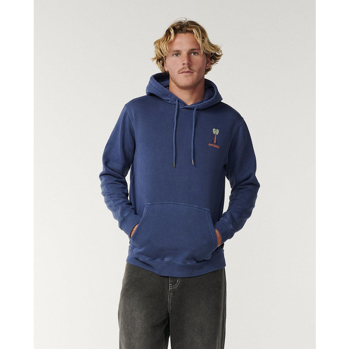 RipCurl Pacific Rinse Higgins Hood light navy (2359) M 0DTMFL-2359-M
