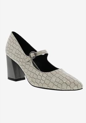 Women's Vex Pump by Bellini in White Croc Combo (Size 10 M)