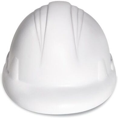 Casque anti-stress personnalisé MINEROSTRESS PU blanc