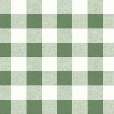 Sweet Gingham Wallpaper - Light Green - Ballard Designs
