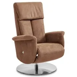 Segmüller Werkstätten Sessel Comforte Uno 03 Aida D4 Stoff Braun