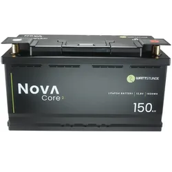 WATTSTUNDE NOVA Core2 150 Ah LiFePO4 12,8 V Batterie mit CAN‐Bus mit 0% MwSt nach §12 Abs. 3 UstG