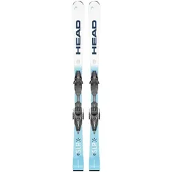 HEAD Herren Racing Ski WC Rebels e.SLR LYT-PR wh/bl, Größe 156 in Weiß Weiß