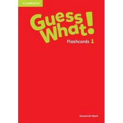 Guess What! Level 1 Flashcards Spanish Edition, Nonbook von Susannah Reed, Cambridge University Press, 978-84-9036-607-3