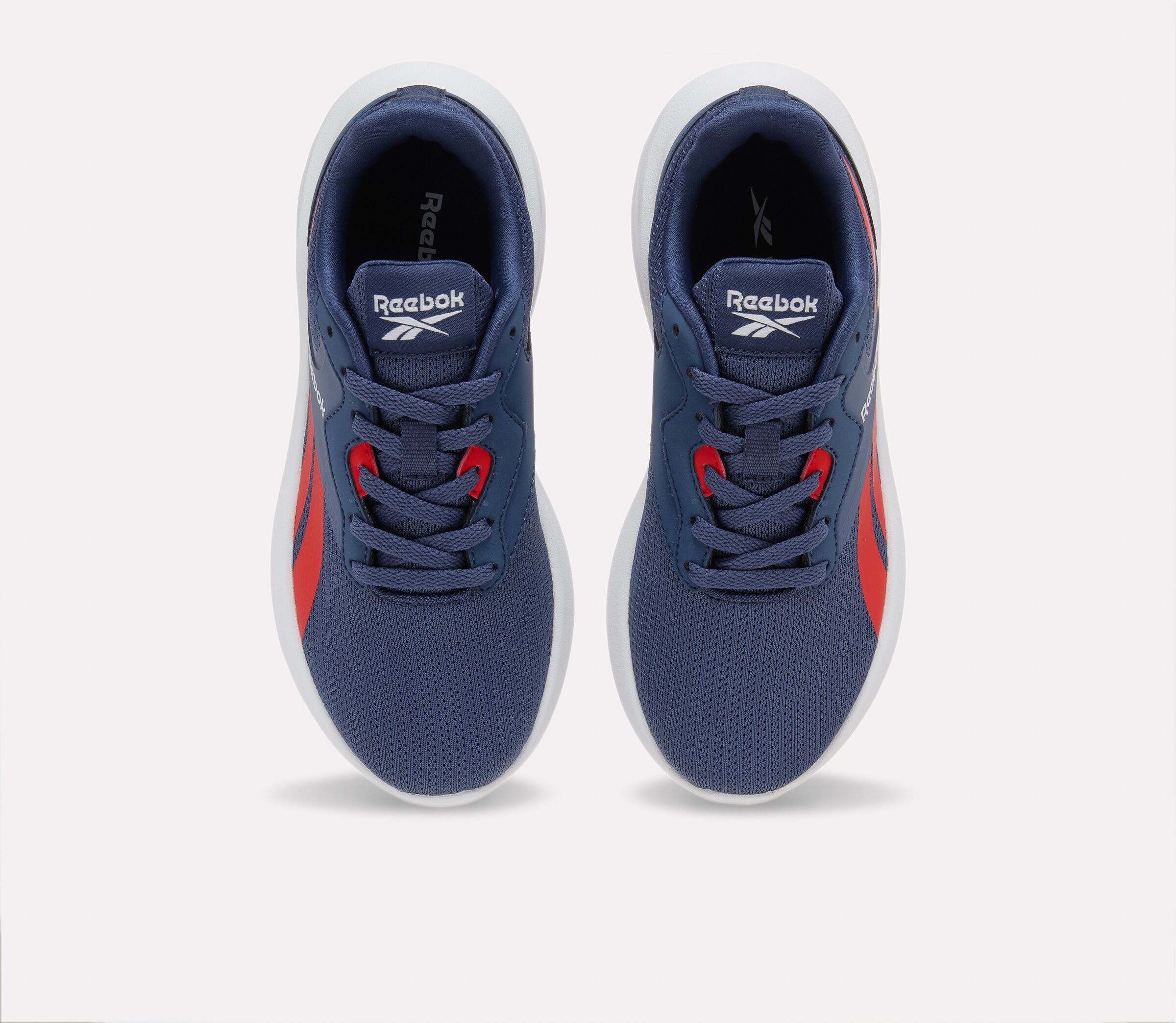 Laufschuh REEBOK "ENERGEN LUX", Jungen, Gr. 31, blau (legacy blau, rival rot, weiß), Synthetik, Textil, Schuhe Laufschuh, für Kinder legacy blau, rival rot, weiß 31