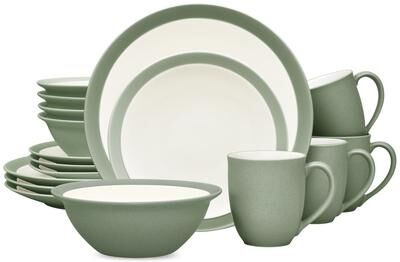 Noritake Colorwave 16-Piece Curve Dinnerware Set, Service for 4