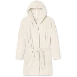Schiesser Damen Bademantel Teddy Fleece 1er Pack