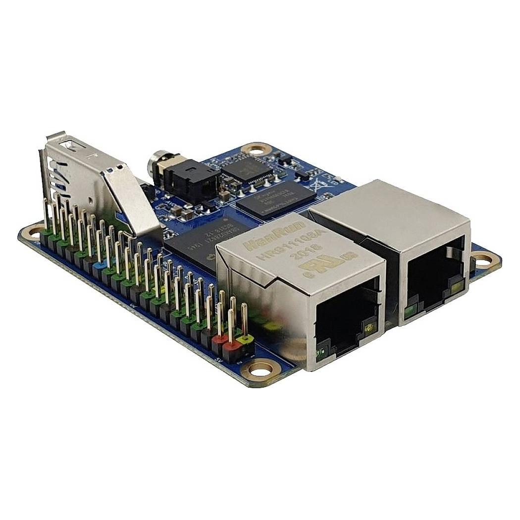Allnet rock pi e d4w1 dual ethernet board rk3328 512mb ram 802.11 a/b/g/n 2.4g (RS309-D4W1)