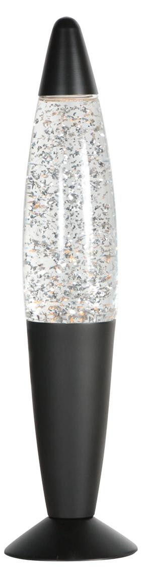 Steinhauer Lavalamp Volcan zwart tabletop drop fade