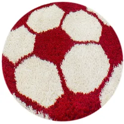 Ayyildiz Teppich, FUN 6001, RED, 120 x 120 cm