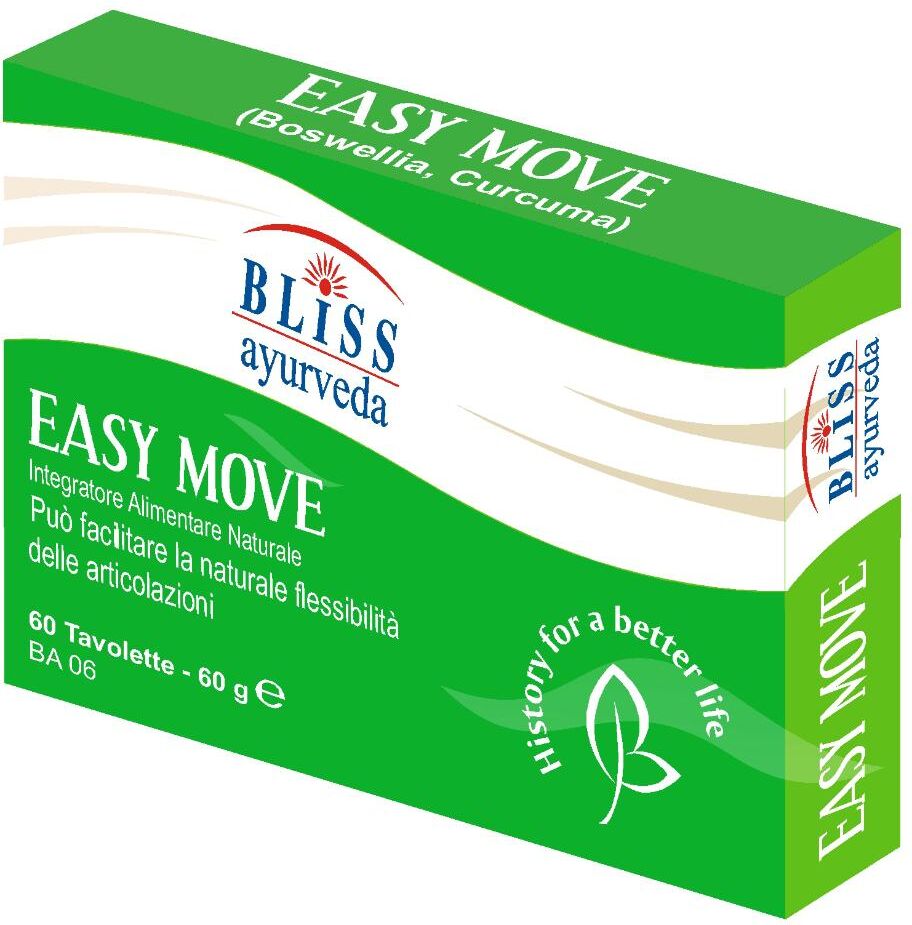 BLISS AYURVEDA ITALY Srl Easy Move, 60 Compresse