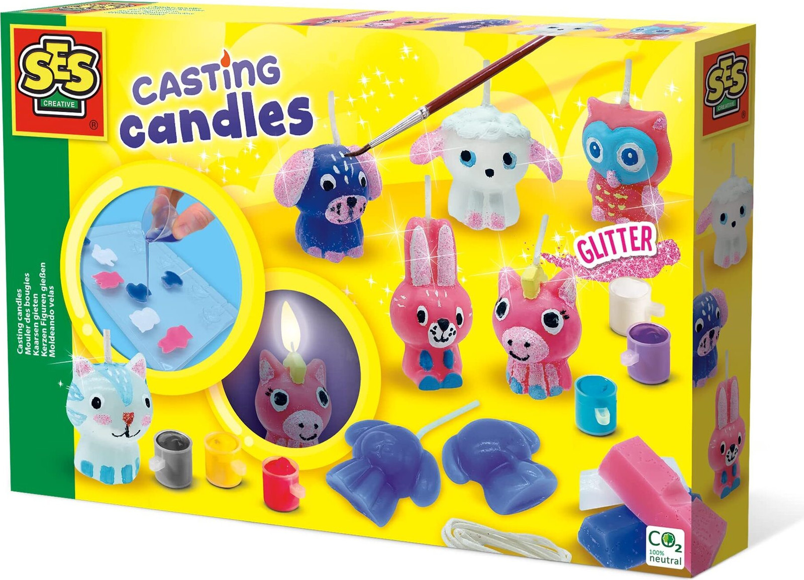 SES Creative Molding candles