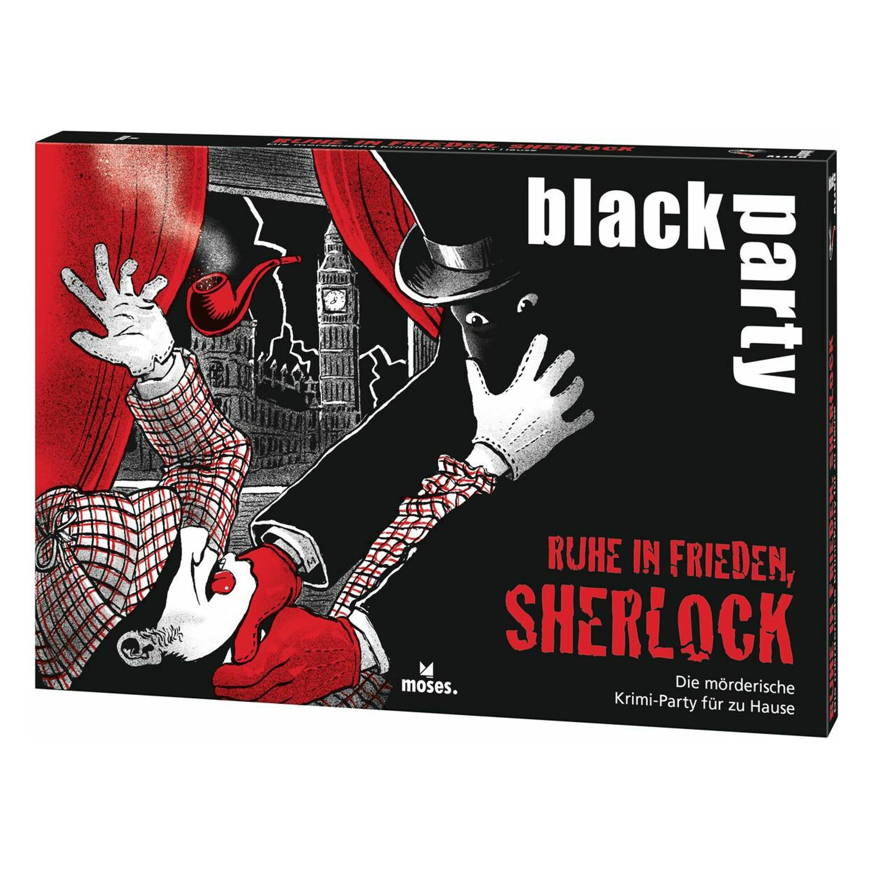 Moses Black party Ruhe in Frieden, Sherlock (Deutsch, 6 - 8 Spieler) (90077)