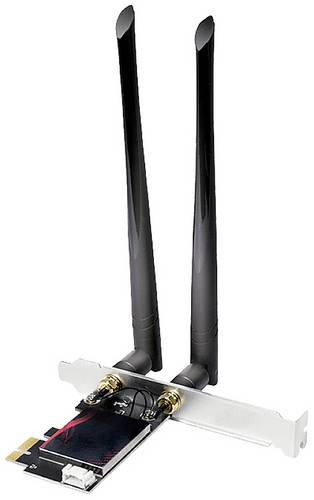 LogiLink WL0248 WLAN Steckkarte PCIe, Bluetooth, WLAN 2.4 GBit/s