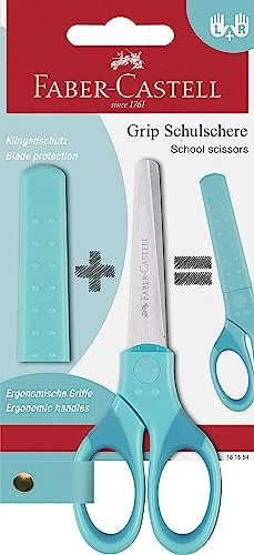 Faber-Castell Schulschere Grip türkis