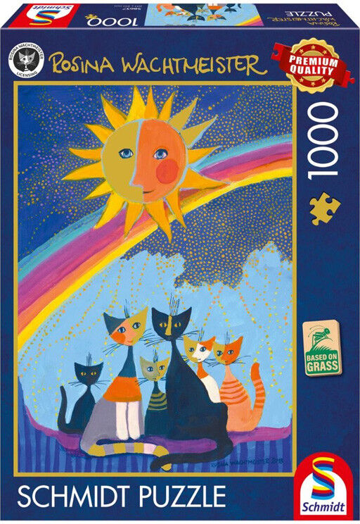 Puzzle 1000 pcs Sous la pluie dor, Rosina Wachtmeister - Schmidt