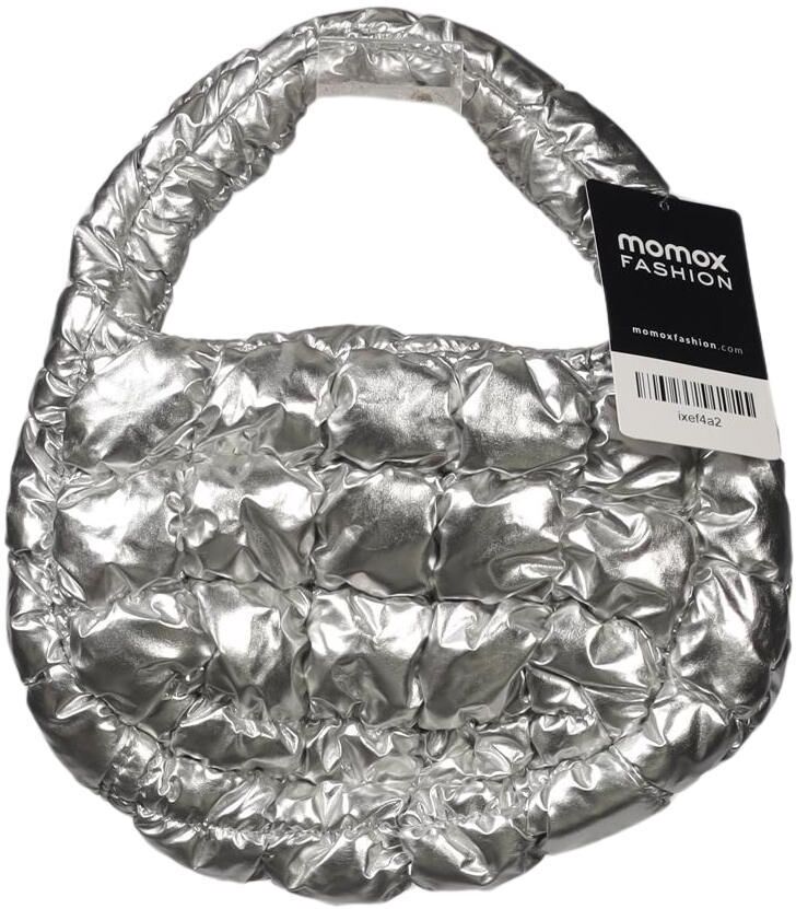 COS Damen Handtasche klein, Silber, Synthetik - Second Hand