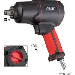 Druckluft-Schlagschrauber V4800, 1200N·m, 1/2", Doppelhammer-Schlagwerk