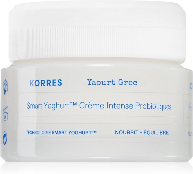 Korres Smart Yoghurt™ Probiotic Intense Cream intensive, hydratisierende Creme mit Probiotika 40 ml