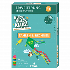 Moses Verlag Klick Klack Klug ? Kartenset Erstes Rechnen - deutsch 307212