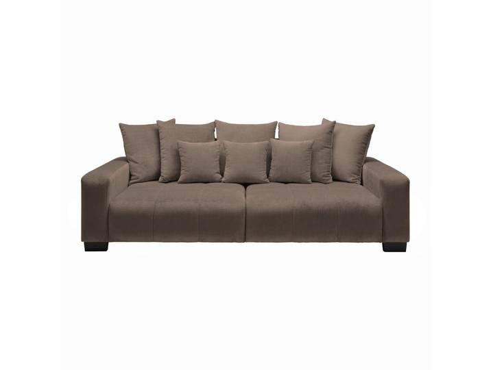 Bigsofa Holz Graubraun