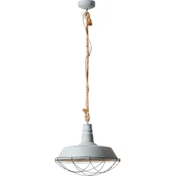 Brilliant  Rope  Pendelleuchte  47cm  grau  Beton